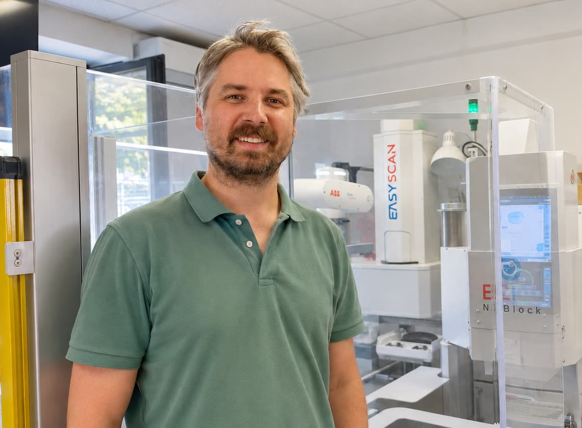 Marin in laboratorio